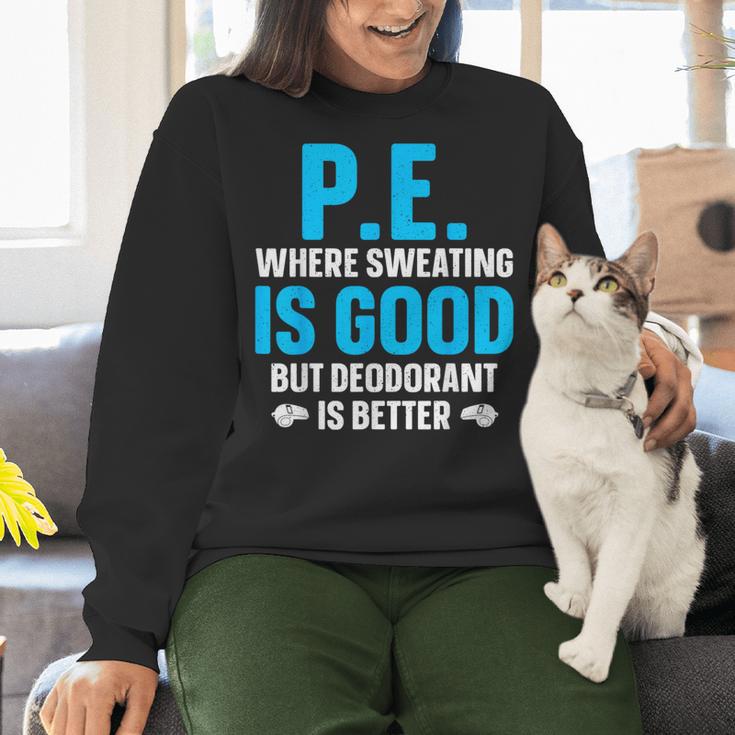 PE Teacher Art For Men Women Gym Teacher Appreciation Women Crewneck Sweatshirt, Pe Teacher Sweatshirts, gift for family, gift for coworker PE Teacher Art For Men Women Gym Teacher Appreciation Women Crewneck Sweatshirt, Pe Teacher Sweatshirts, gift for family, gift for coworker