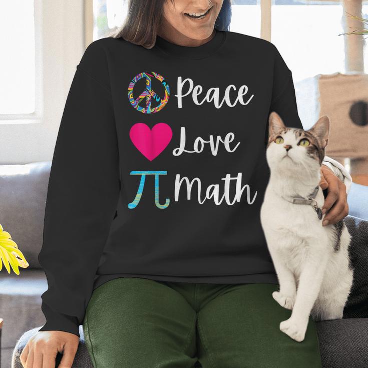 Peace Love Math Maths Teacher Pi Symbol Men Women Women Crewneck Sweatshirt, gift for family, gift for coworker Peace Love Math Maths Teacher Pi Symbol Men Women Women Crewneck Sweatshirt, gift for family, gift for coworker