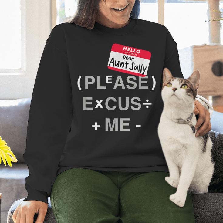 PEMDAS Math Teacher Halloween Costume Women Crewneck Sweatshirt, gift for family, gift for coworker