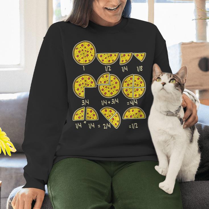 Pizza Salami Cheese Quick Math Fractions Math Teachers For Men Women Girls Kids Women Crewneck Sweatshirt, gift for family, gift for coworker Pizza Salami Cheese Quick Math Fractions Math Teachers For Men Women Girls Kids Women Crewneck Sweatshirt, gift for family, gift for coworker