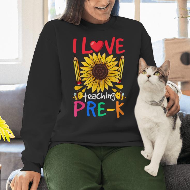 Pre School Teacher Pre-K Teacher Women Crewneck Sweatshirt, gift for family, gift for coworker Pre School Teacher Pre-K Teacher Women Crewneck Sweatshirt, gift for family, gift for coworker