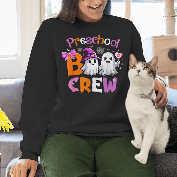 Preschool Boo Crew Preschool Halloween Costume Teacher Kid Women Crewneck Sweatshirt, gift for family, gift for coworker Preschool Boo Crew Preschool Halloween Costume Teacher Kid Women Crewneck Sweatshirt, gift for family, gift for coworker