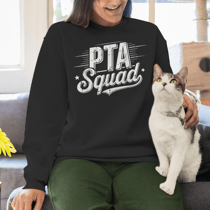 PTA Squad Parent Teacher Association Back To School Teacher Women Crewneck Sweatshirt, gift for family, gift for coworker PTA Squad Parent Teacher Association Back To School Teacher Women Crewneck Sweatshirt, gift for family, gift for coworker