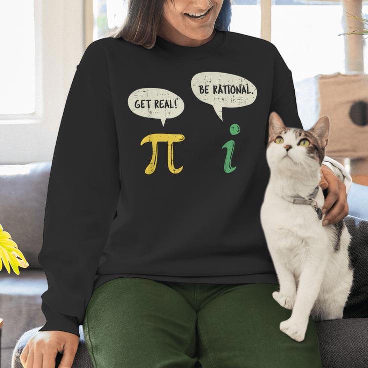 Get Real Be Rational Shirt Pi Math Teacher Geek Women Crewneck Sweatshirt, gift for family, gift for coworker Get Real Be Rational Shirt Pi Math Teacher Geek Women Crewneck Sweatshirt, gift for family, gift for coworker