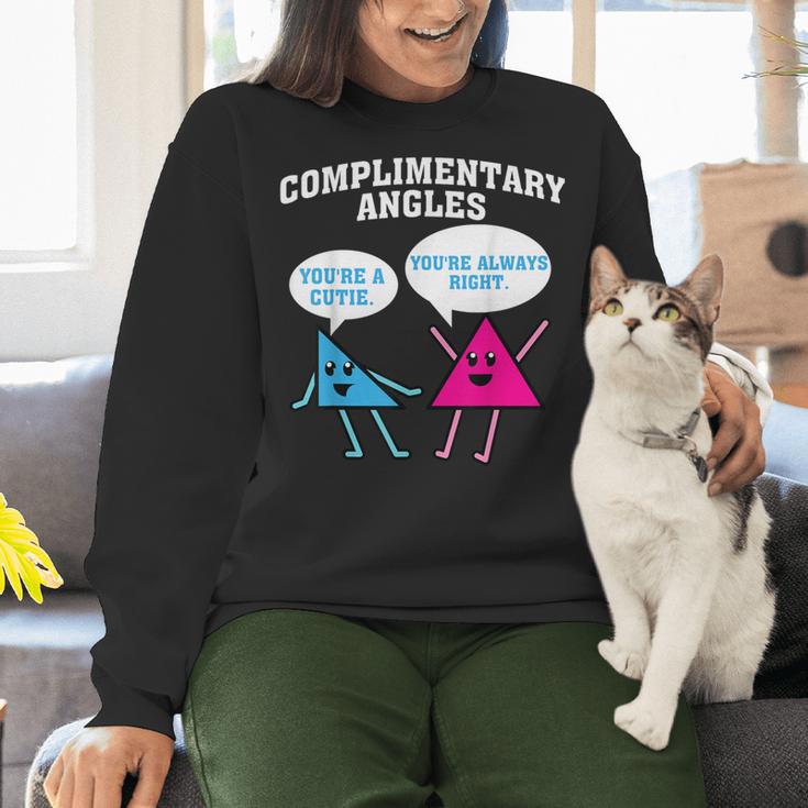 Right Acute Triangle Math Teacher Cool Geometry Women Crewneck Sweatshirt, gift for family, gift for coworker Right Acute Triangle Math Teacher Cool Geometry Women Crewneck Sweatshirt, gift for family, gift for coworker