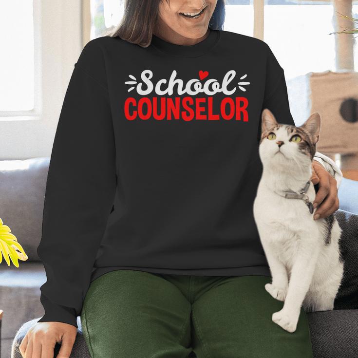School Counselor Teacher Guidance Counseling For Men Women Kids Women Crewneck Sweatshirt, gift for family, gift for coworker School Counselor Teacher Guidance Counseling For Men Women Kids Women Crewneck Sweatshirt, gift for family, gift for coworker