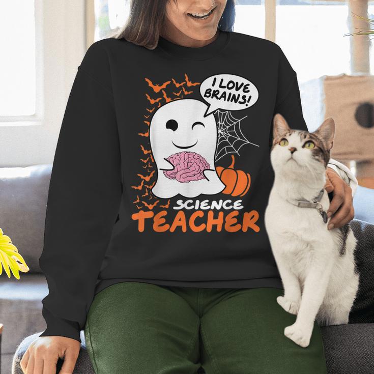 Science Teacher Cute Ghost Halloween Teacher Men Women Women Crewneck Sweatshirt, Science Teacher Sweatshirts, gift for family, gift for coworker Science Teacher Cute Ghost Halloween Teacher Men Women Women Crewneck Sweatshirt, Science Teacher Sweatshirts, gift for family, gift for coworker