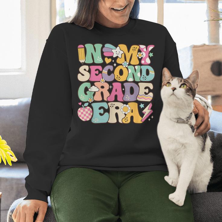 In My Second Grade Era Girl Back To School 2nd Grade Teacher Women Crewneck Sweatshirt, 2nd Grade Teacher Sweatshirts, gift for family, gift for coworker