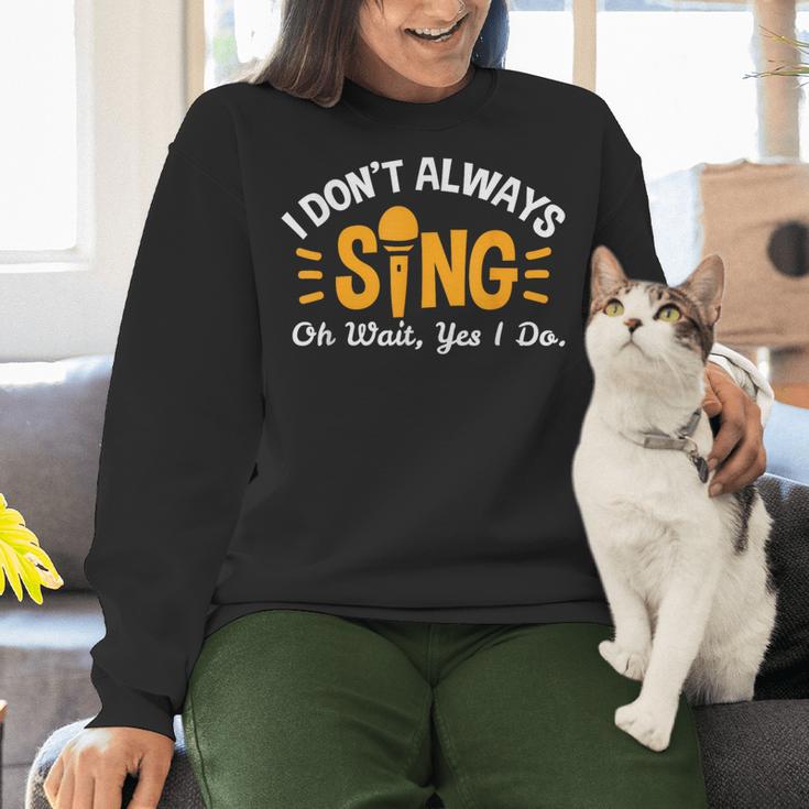 Singer Musician Music Musical Teacher Singing Women Crewneck Sweatshirt, gift for family, gift for coworker