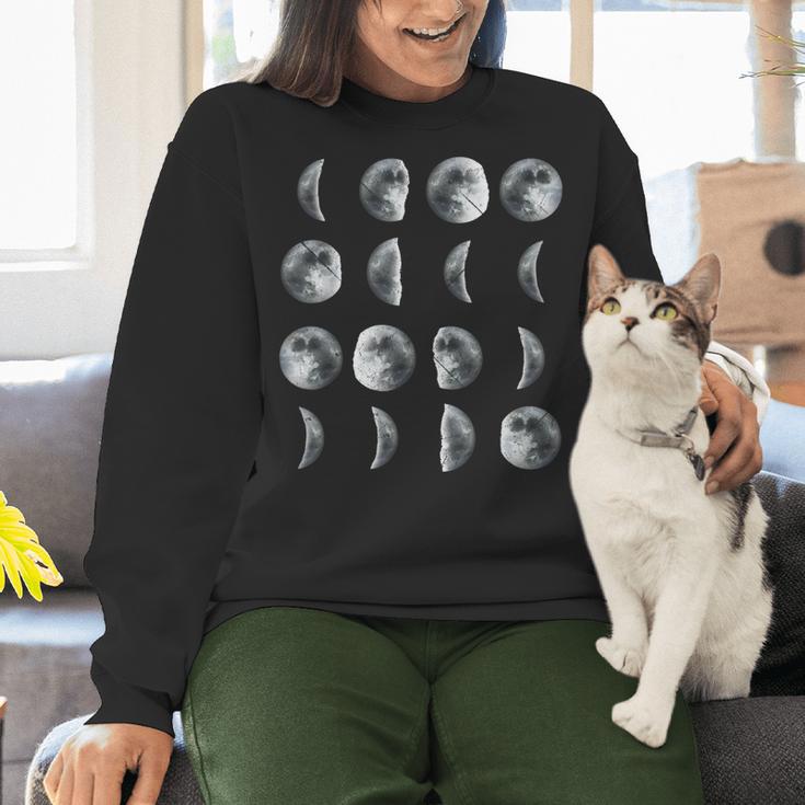 Space Science Student Teacher Leonard Moon Phases Men Women Kids Women Crewneck Sweatshirt, Science Teacher Sweatshirts, gift for family, gift for coworker Space Science Student Teacher Leonard Moon Phases Men Women Kids Women Crewneck Sweatshirt, Science Teacher Sweatshirts, gift for family, gift for coworker