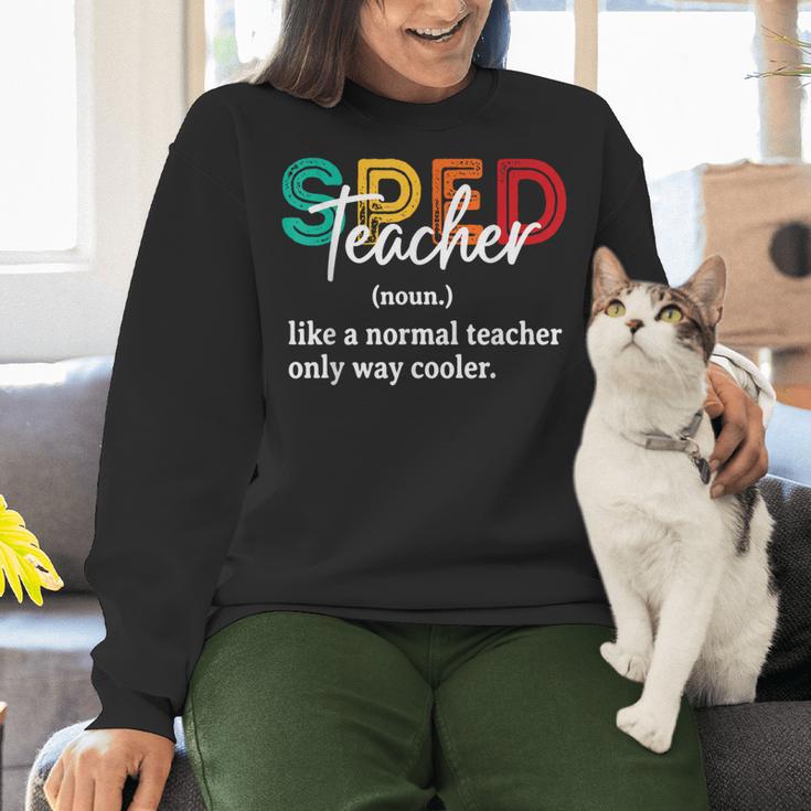 Special Education For Men Women SPED Teacher Women Crewneck Sweatshirt, gift for family, gift for coworker