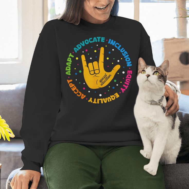 Special Education Teacher Inspirational SPED Teachers Autism Women Crewneck Sweatshirt, gift for family, gift for coworker