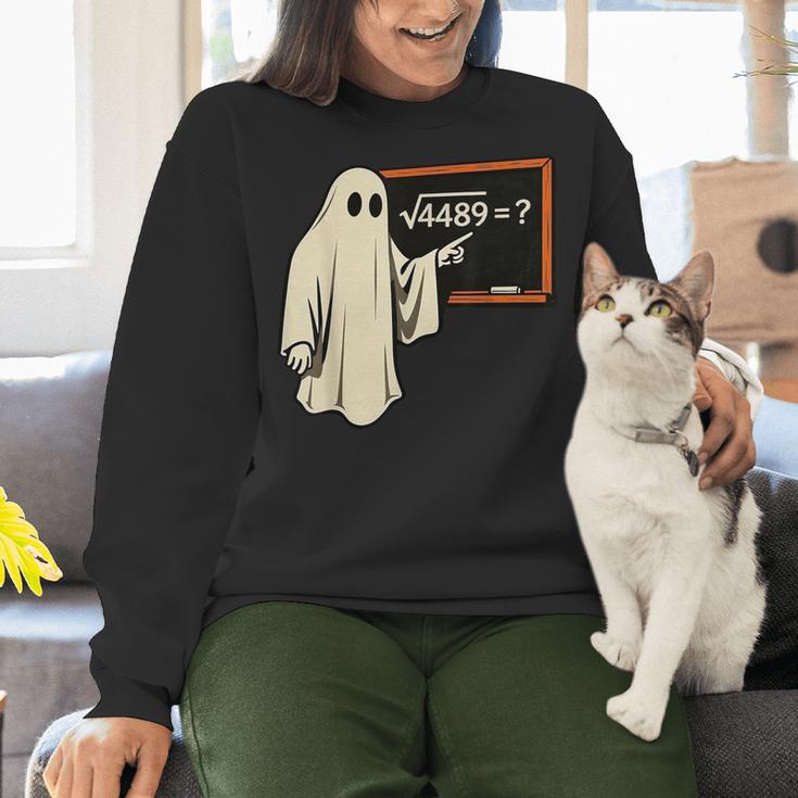 Square Root 67 Ghost Math Teacher 4489 Meme Halloween Women Crewneck Sweatshirt, gift for family, gift for coworker Square Root 67 Ghost Math Teacher 4489 Meme Halloween Women Crewneck Sweatshirt, gift for family, gift for coworker