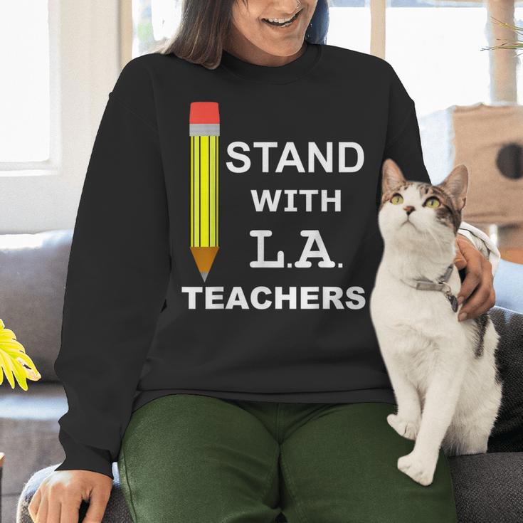 Stand With LA Teachers Tshirt United Los Angeles T Shirt Men Women Kids Women Crewneck Sweatshirt, gift for family, gift for coworker Stand With LA Teachers Tshirt United Los Angeles T Shirt Men Women Kids Women Crewneck Sweatshirt, gift for family, gift for coworker