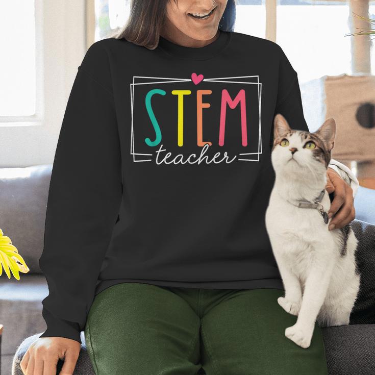 STEM Teacher Science Appreciation Women Back To School Women Crewneck Sweatshirt, Science Teacher Sweatshirts, gift for family, gift for coworker STEM Teacher Science Appreciation Women Back To School Women Crewneck Sweatshirt, Science Teacher Sweatshirts, gift for family, gift for coworker