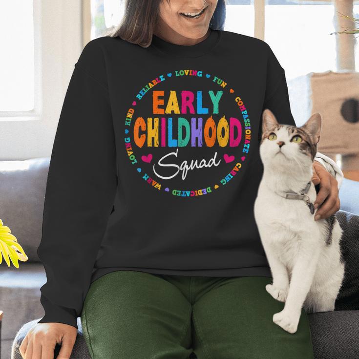 Teacher Early Childhood Squad T-Shirt Women Crewneck Sweatshirt, gift for family, gift for coworker Teacher Early Childhood Squad T-Shirt Women Crewneck Sweatshirt, gift for family, gift for coworker