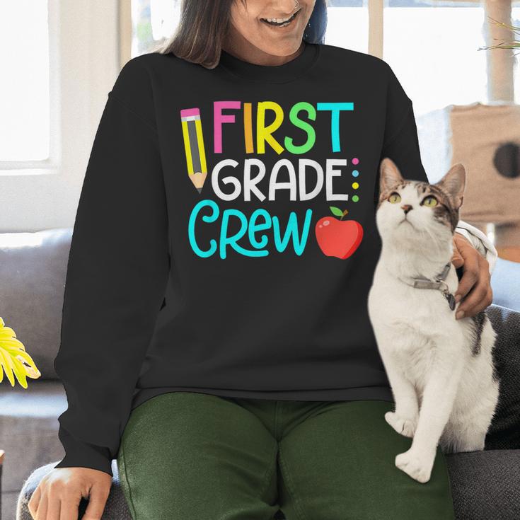 Team 1st Grade Crew Back To School 1st Grade Teacher Kids Women Crewneck Sweatshirt, gift for family, gift for coworker Team 1st Grade Crew Back To School 1st Grade Teacher Kids Women Crewneck Sweatshirt, gift for family, gift for coworker