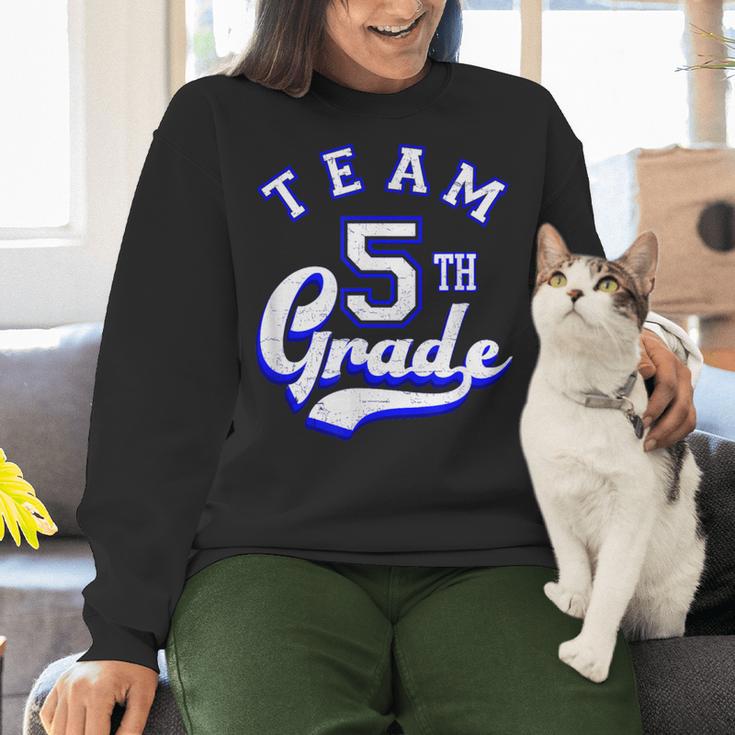 Team 5th Grade Fifth For Teacher Or Students Women Crewneck Sweatshirt, gift for family, gift for coworker Team 5th Grade Fifth For Teacher Or Students Women Crewneck Sweatshirt, gift for family, gift for coworker