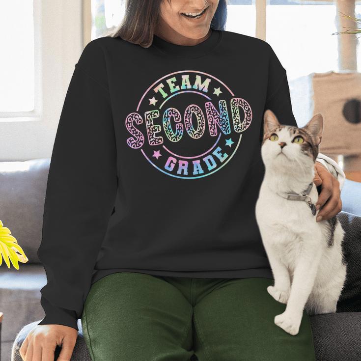 Team Second Grade Teacher Student Back To School 2nd Grade Women Crewneck Sweatshirt, 2nd Grade Teacher Sweatshirts, gift for family, gift for coworker Team Second Grade Teacher Student Back To School 2nd Grade Women Crewneck Sweatshirt, 2nd Grade Teacher Sweatshirts, gift for family, gift for coworker