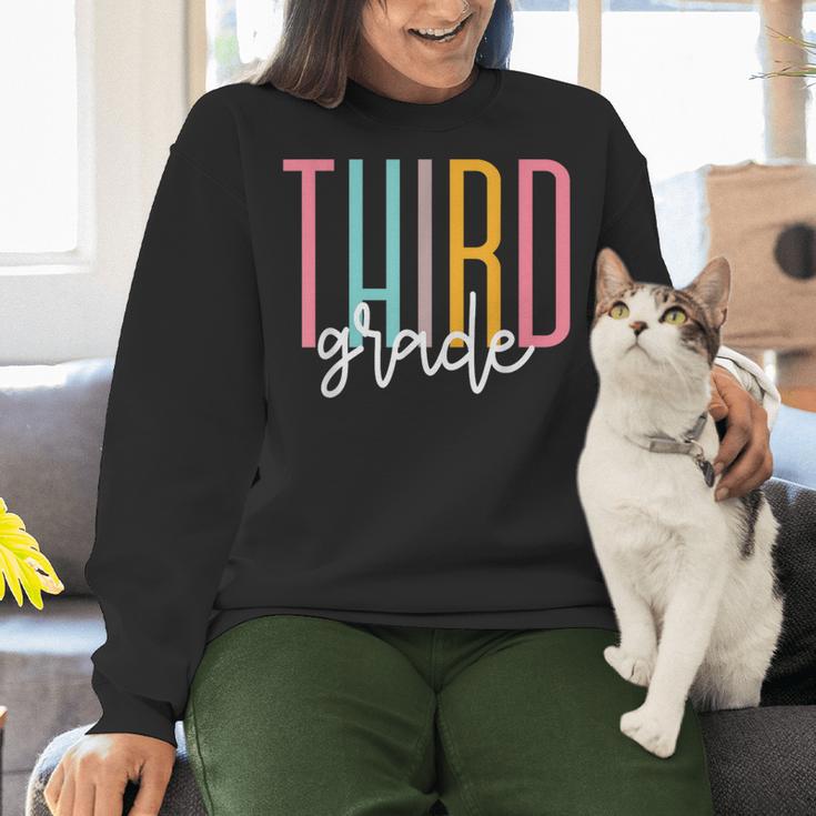 Third Grade Girls Boys Teacher Team 3rd Grade Squad Women Crewneck Sweatshirt, gift for family, gift for coworker Third Grade Girls Boys Teacher Team 3rd Grade Squad Women Crewneck Sweatshirt, gift for family, gift for coworker