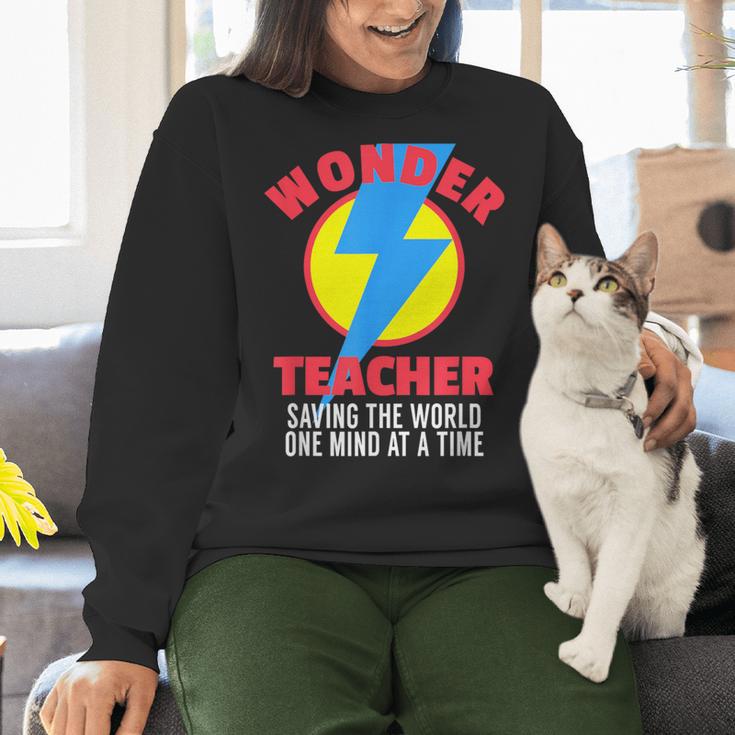 Wonder Teacher Costume Shirt Teacher Halloween Costume Tee Women Crewneck Sweatshirt, gift for family, gift for coworker Wonder Teacher Costume Shirt Teacher Halloween Costume Tee Women Crewneck Sweatshirt, gift for family, gift for coworker