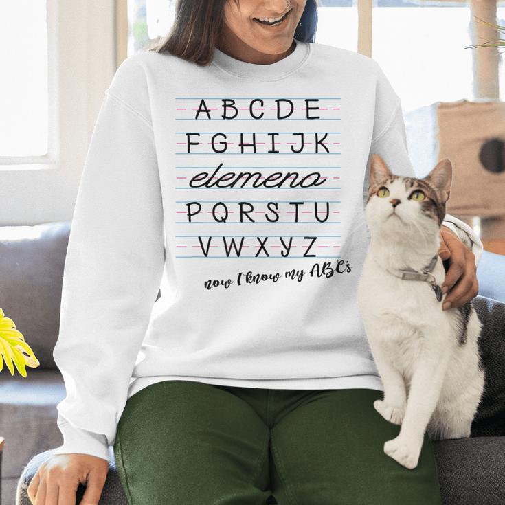 ABC Elemeno Shirt Alphabet Kindergarten Preschool Teacher Women Crewneck Sweatshirt, gift for family, gift for coworker ABC Elemeno Shirt Alphabet Kindergarten Preschool Teacher Women Crewneck Sweatshirt, gift for family, gift for coworker