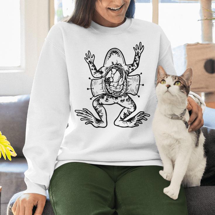 Frog Dissection Biology Anatomy Lab Science Teacher Women Crewneck Sweatshirt, Science Teacher Sweatshirts, gift for family, gift for coworker Frog Dissection Biology Anatomy Lab Science Teacher Women Crewneck Sweatshirt, Science Teacher Sweatshirts, gift for family, gift for coworker