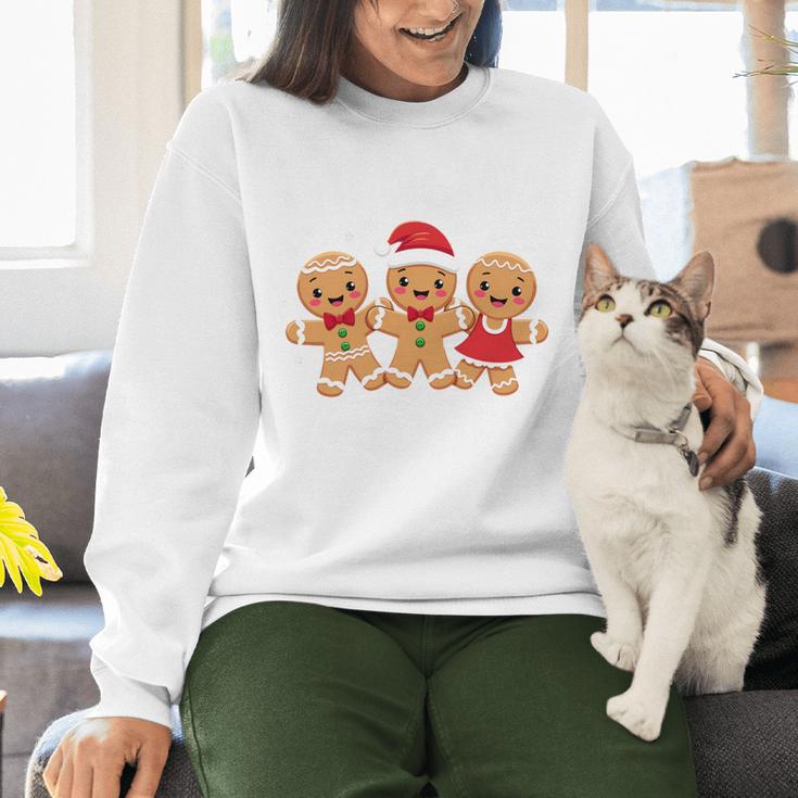 Hanging With My Cookies Gingerbread Christmas Teacher Xmas Women Crewneck Sweatshirt, gift for family, gift for coworker Hanging With My Cookies Gingerbread Christmas Teacher Xmas Women Crewneck Sweatshirt, gift for family, gift for coworker