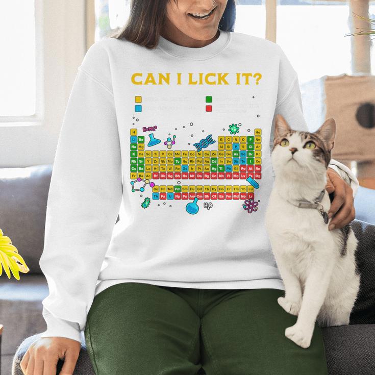 Can I Lick It Periodic Table Science Teacher Student Premium Tri-Blend Women Crewneck Sweatshirt, Science Teacher Sweatshirts, gift for family, gift for coworker Can I Lick It Periodic Table Science Teacher Student Premium Tri-Blend Women Crewneck Sweatshirt, Science Teacher Sweatshirts, gift for family, gift for coworker