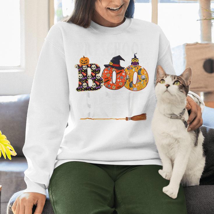 Preschool Boo Crew Teacher Halloween Women Crewneck Sweatshirt, gift for family, gift for coworker