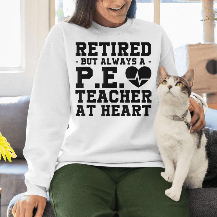 Retirement But Always A Pe Teacher At Heart Pride Shirt Women Crewneck Sweatshirt, Pe Teacher Sweatshirts, gift for family, gift for coworker Retirement But Always A Pe Teacher At Heart Pride Shirt Women Crewneck Sweatshirt, Pe Teacher Sweatshirts, gift for family, gift for coworker