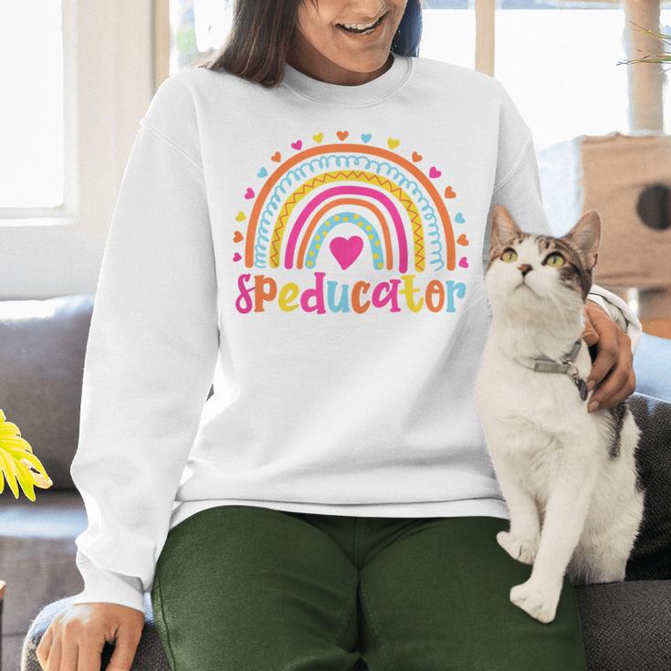 Speducator Special Education Teacher Sped Ed Women Crewneck Sweatshirt, gift for family, gift for coworker Speducator Special Education Teacher Sped Ed Women Crewneck Sweatshirt, gift for family, gift for coworker