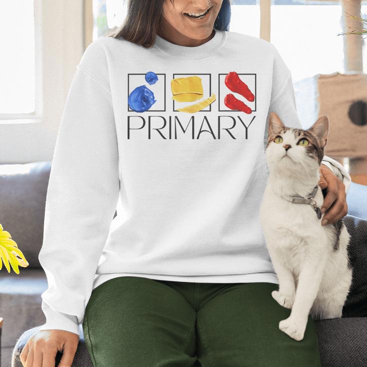Women Art Teacher Back To School Artist Primary Color Theory Women Crewneck Sweatshirt, gift for family, gift for coworker Women Art Teacher Back To School Artist Primary Color Theory Women Crewneck Sweatshirt, gift for family, gift for coworker
