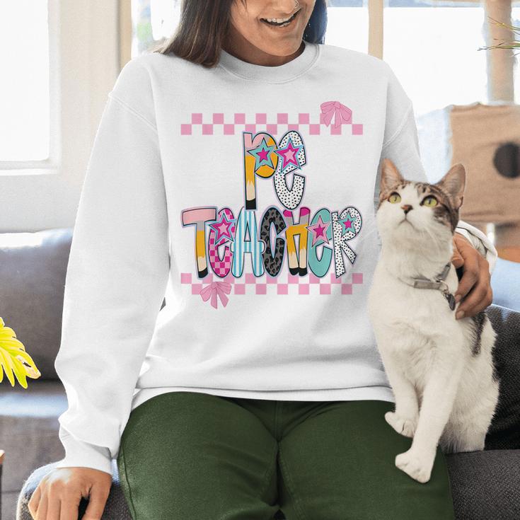 Women PE Teacher Back To School Physical Education Teacher Women Crewneck Sweatshirt, Pe Teacher Sweatshirts, gift for family, gift for coworker Women PE Teacher Back To School Physical Education Teacher Women Crewneck Sweatshirt, Pe Teacher Sweatshirts, gift for family, gift for coworker