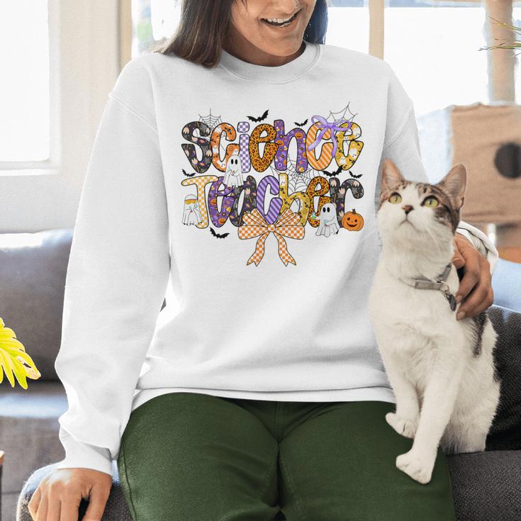 Women Spooky Science Teacher Halloween Science Stem Teacher Women Crewneck Sweatshirt, Science Teacher Sweatshirts, gift for family, gift for coworker Women Spooky Science Teacher Halloween Science Stem Teacher Women Crewneck Sweatshirt, Science Teacher Sweatshirts, gift for family, gift for coworker