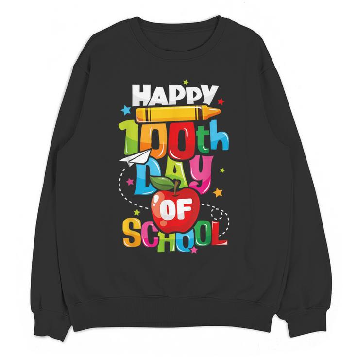100th Day Of School Teachers Kids Child Happy 100 Days Women Crewneck Sweatshirt, novelty gifts, funny gifts 100th Day Of School Teachers Kids Child Happy 100 Days Women Crewneck Sweatshirt, novelty gifts, funny gifts