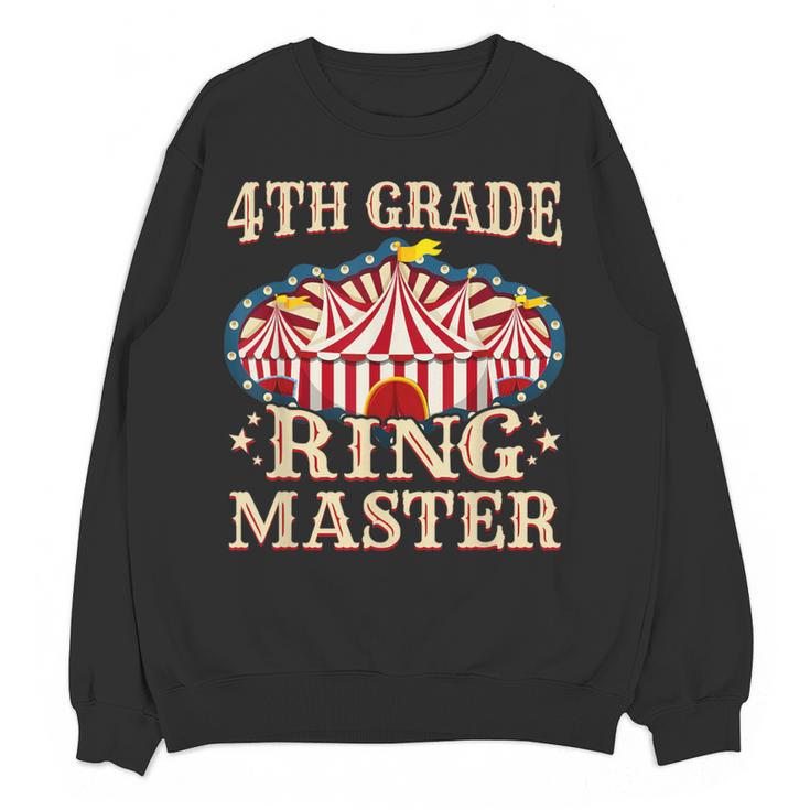4th Grade Ringmaster Shirt 4th Grade Teacher Shirts Teacher Men Women Kids Women Crewneck Sweatshirt, novelty gifts, funny gifts 4th Grade Ringmaster Shirt 4th Grade Teacher Shirts Teacher Men Women Kids Women Crewneck Sweatshirt, novelty gifts, funny gifts