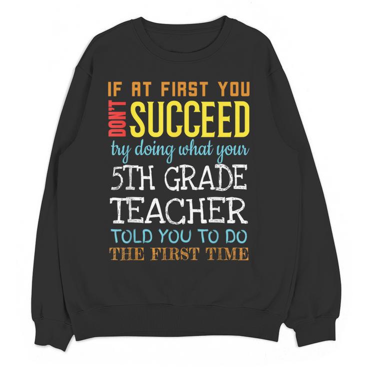 5th Grade Teacher Appreciation Women Crewneck Sweatshirt, novelty gifts, funny gifts 5th Grade Teacher Appreciation Women Crewneck Sweatshirt, novelty gifts, funny gifts