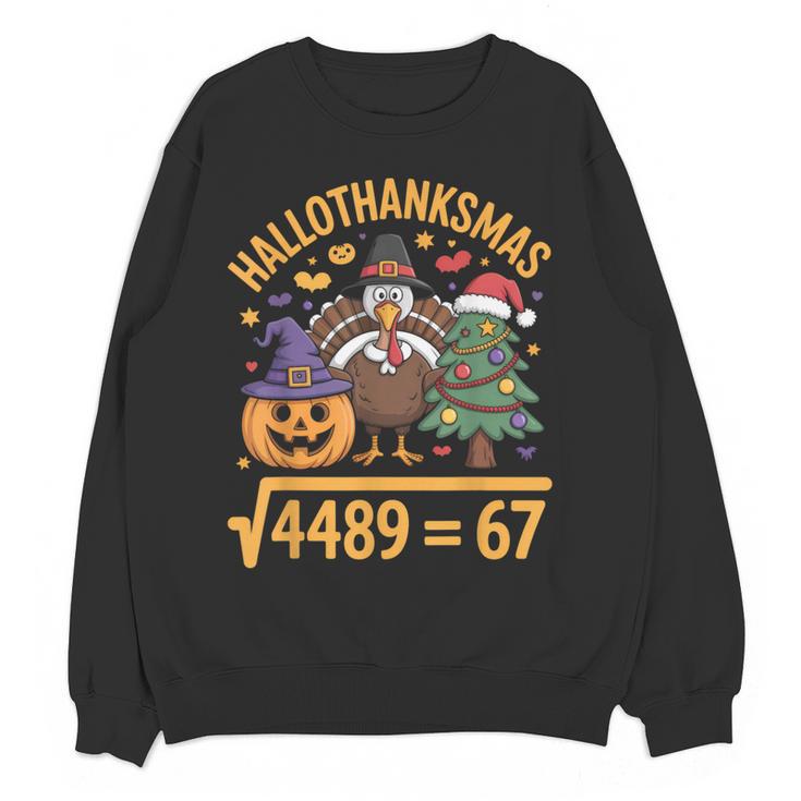 67 Meme Math Teacher Root 4489 Hallothanksmas Six Seven Women Crewneck Sweatshirt, novelty gifts, funny gifts 67 Meme Math Teacher Root 4489 Hallothanksmas Six Seven Women Crewneck Sweatshirt, novelty gifts, funny gifts