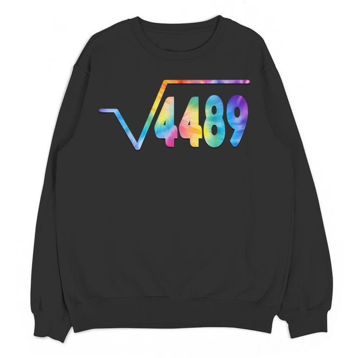 67 Meme Square Root 4489 Slang Math Teacher Tie Dye Women Crewneck Sweatshirt, novelty gifts, funny gifts 67 Meme Square Root 4489 Slang Math Teacher Tie Dye Women Crewneck Sweatshirt, novelty gifts, funny gifts