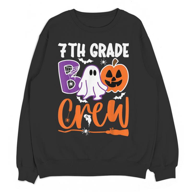 7th Grade Boo Crew Teacher Student Halloween Costume Women Crewneck Sweatshirt, novelty gifts, funny gifts 7th Grade Boo Crew Teacher Student Halloween Costume Women Crewneck Sweatshirt, novelty gifts, funny gifts