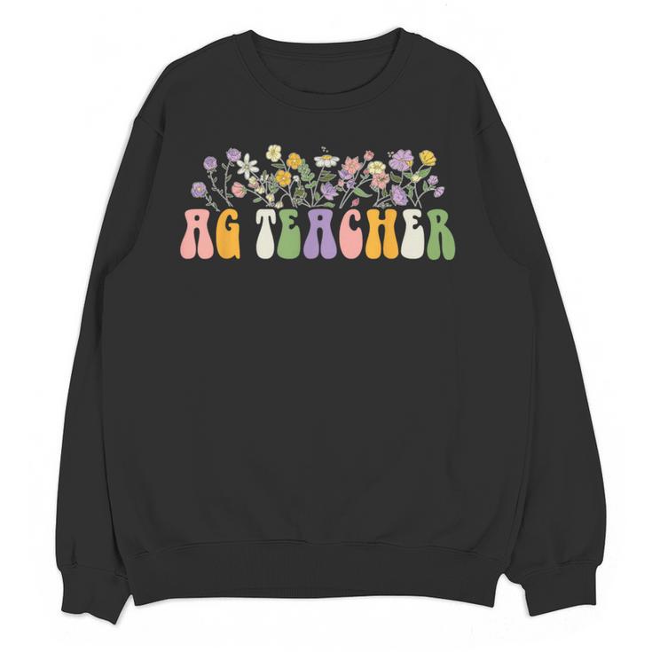 AG Teacher Future Farmer Agriculture Teacher Men Women Women Crewneck Sweatshirt, novelty gifts, funny gifts