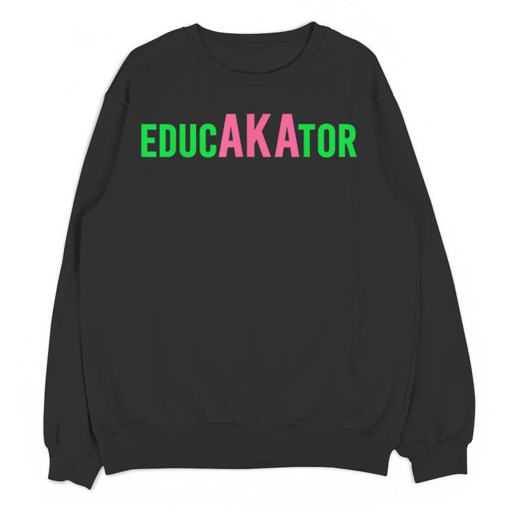 Aka Educator Educators & Teacher Crew School Squad Women Crewneck Sweatshirt, novelty gifts, funny gifts Aka Educator Educators & Teacher Crew School Squad Women Crewneck Sweatshirt, novelty gifts, funny gifts