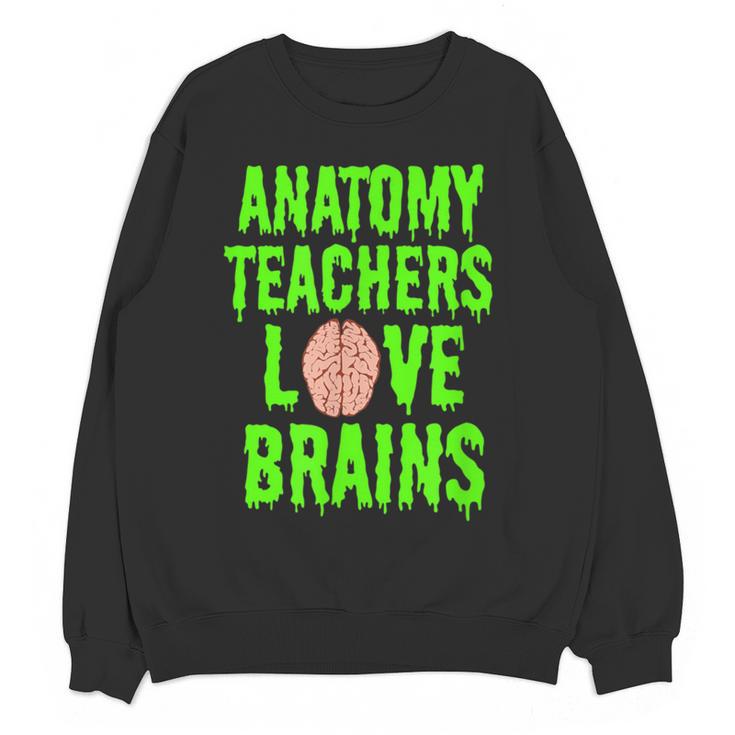 Anatomy Teachers Love Brains Halloween Teacher Costume Shirt Women Crewneck Sweatshirt, novelty gifts, funny gifts Anatomy Teachers Love Brains Halloween Teacher Costume Shirt Women Crewneck Sweatshirt, novelty gifts, funny gifts