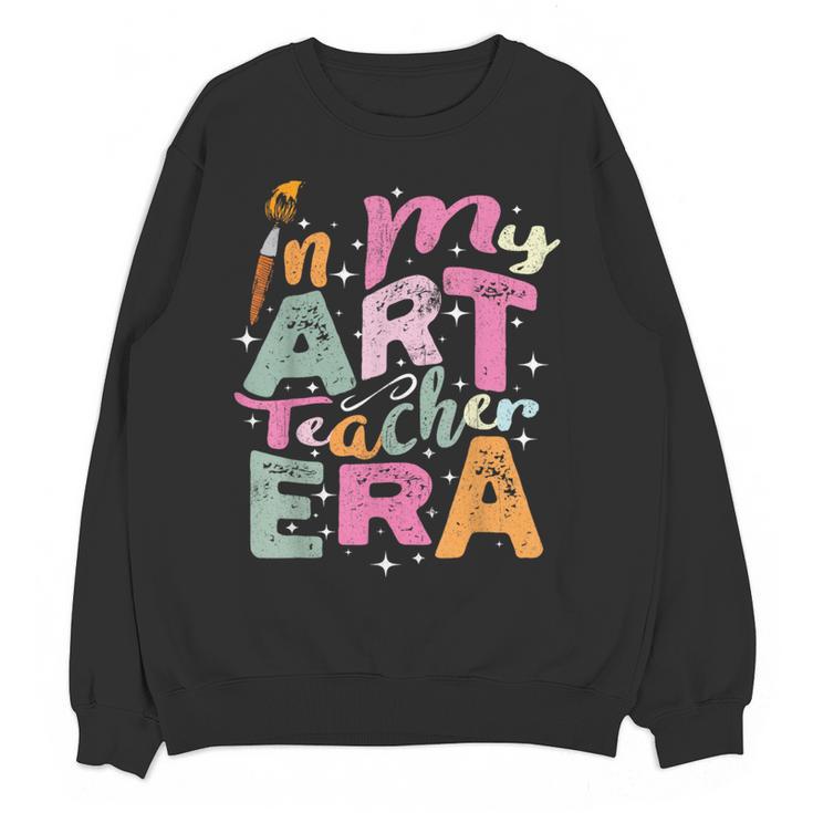 In My Art Teacher Era Teaching Future Artist Back To School Women Crewneck Sweatshirt, novelty gifts, funny gifts In My Art Teacher Era Teaching Future Artist Back To School Women Crewneck Sweatshirt, novelty gifts, funny gifts