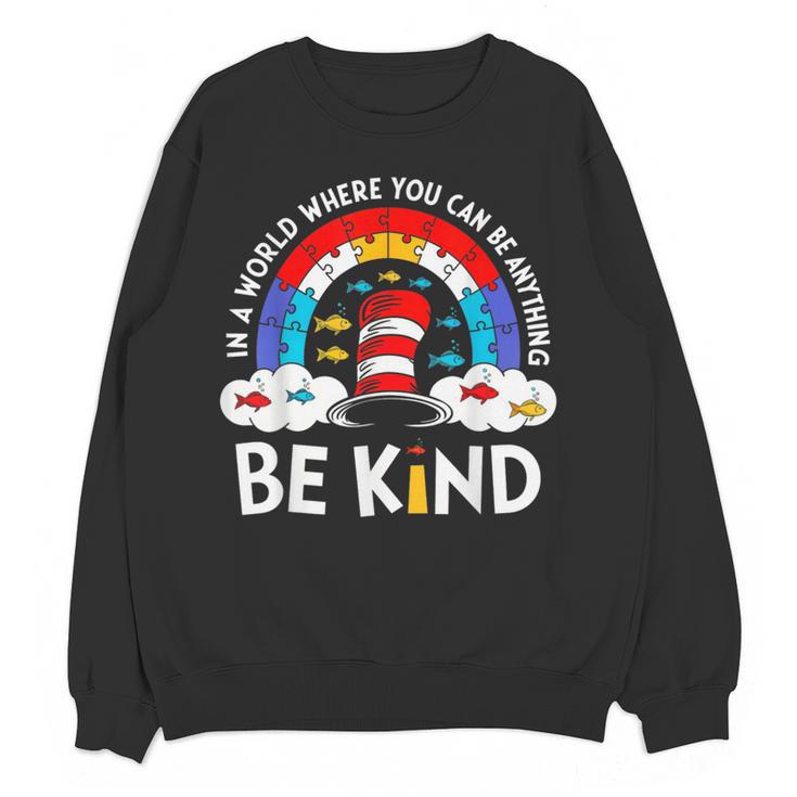 Autism Awareness For Teacher Why Fit In Doctor Cat Hat Cool Women Crewneck Sweatshirt, novelty gifts, funny gifts Autism Awareness For Teacher Why Fit In Doctor Cat Hat Cool Women Crewneck Sweatshirt, novelty gifts, funny gifts