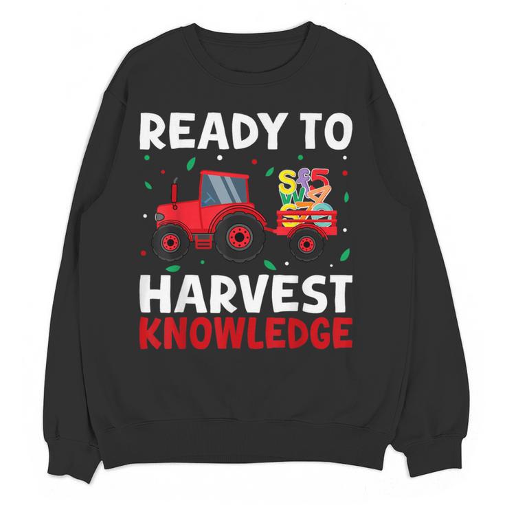 Back To School Teacher Farming Tractor Farmer Kids 100th Day Women Crewneck Sweatshirt, novelty gifts, funny gifts Back To School Teacher Farming Tractor Farmer Kids 100th Day Women Crewneck Sweatshirt, novelty gifts, funny gifts