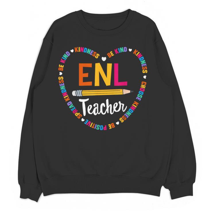 Back To School Tee ENL Teacher English New Language Squad Women Crewneck Sweatshirt, novelty gifts, funny gifts Back To School Tee ENL Teacher English New Language Squad Women Crewneck Sweatshirt, novelty gifts, funny gifts