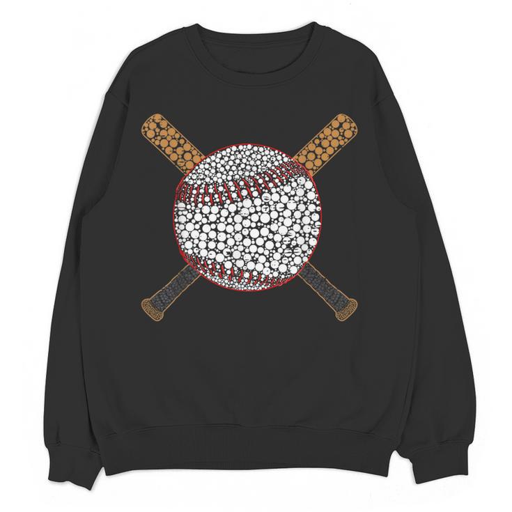 Baseball Happy Dot Day Shirts For Kids Men Women Teacher Women Crewneck Sweatshirt, novelty gifts, funny gifts Baseball Happy Dot Day Shirts For Kids Men Women Teacher Women Crewneck Sweatshirt, novelty gifts, funny gifts