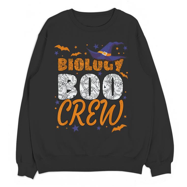 Biology Boo Crew Halloween Biology Teacher Matching For Men Women Kids Women Crewneck Sweatshirt, novelty gifts, funny gifts Biology Boo Crew Halloween Biology Teacher Matching For Men Women Kids Women Crewneck Sweatshirt, novelty gifts, funny gifts